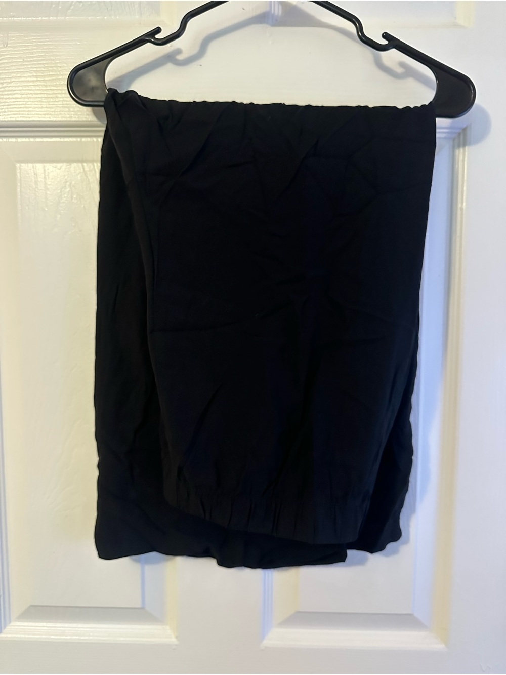 Eileen Fisher 100% Silk Black Wide-Leg Pants Medium - Picture 3 of 5